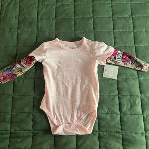 Stephan Baby Girl Tattoo Onesie